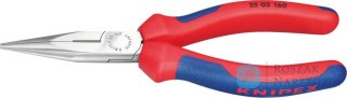 Szczypce proste półokrągłe 160mm 25 02 140 KNIPEX