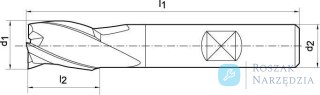 Zestaw frezow trzpieniowych HSS 3 6mm 18-cz. Pferd