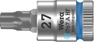 Nasadka wktetakowa z funkcja przytrzym. 1/4"do śrub z lbemTORX 27x28mm Wera