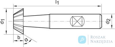 Wiertło rdzeniowe krótkie KBK HSS, chwyt Weldon 29/30mm BDS