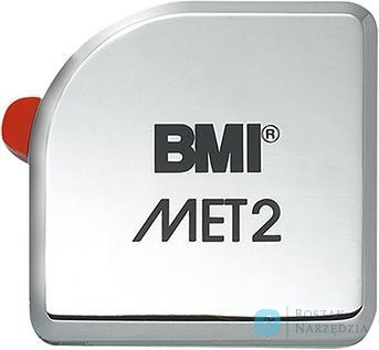 Taśma miernicza miara kieszonkowa,metalowa 3m x13mm BMI