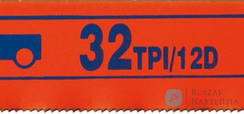 Brzeszczot bimetaliczny Sandflex 300 mm 32 Z/Cal BAHCO Brzeszczot bimetaliczny Sandflex 300 mm 32 Z/Cal BAHCO