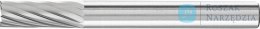 Frez trzpieniowy cylindr,z uzeb.czolowym 1625, 3 6mm 12x25mm ze stopow tward. Pferd