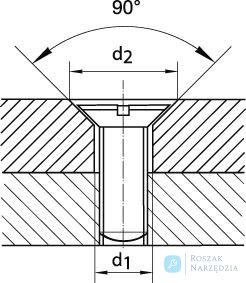 Wiertło kręte typu bit HSS, szlifowane 7mm