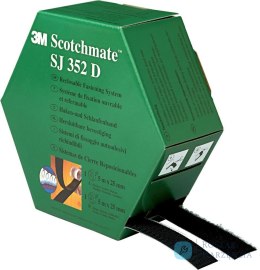 Taśma haczykowa i pętelkowa Scotchmate SJ352D 25,4mmx5m 3M