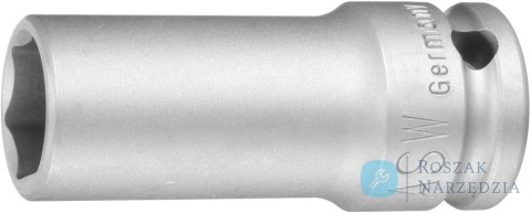 Udarowa koncowka wymiennaklucza nasadowego, dluga 1/2" 10mm ASW