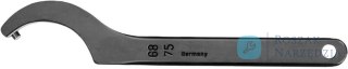 Klucz hakowy z czopem DIN1810B 135-145mm AMF