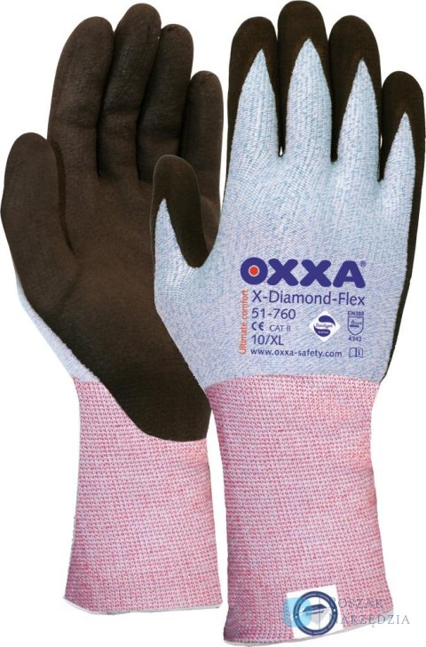 Rękawice OXXA X-Diamond-FlexCut3, rozmiar 11