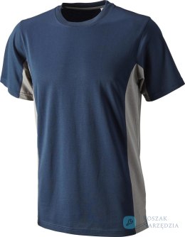 T-shirt Function Cont. rozmiar 2XL, granatowo-szary