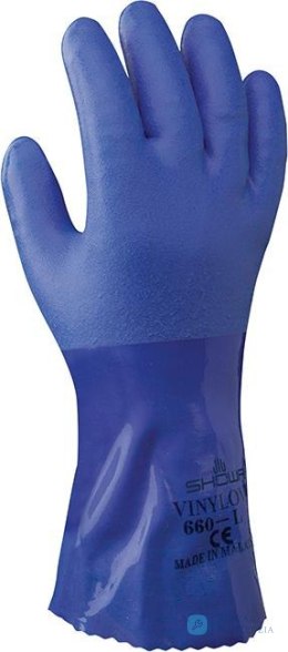 Rękawice ochronne PVC 300 mm, 660, rozmiar 10