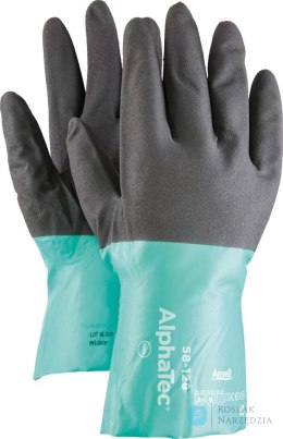 Rękawice chemiczne AlphaTec 58-128, rozmiar 8 Ansell (12 par)