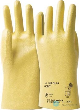 Rękawice Gobi 109, rozmiar 9, żółte (10 par)