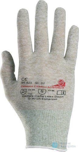 Rękawice antystatyczne Camapur Comfort 623, antystatyczne, rozmiar 9
