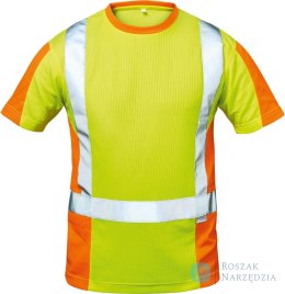 Koszulka ostrzegawcza Utrecht, rozmiar XL, żółty/pomarańczowy