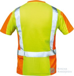 Koszulka ostrzegawcza Utrecht, rozmiar XL, żółty/pomarańczowy