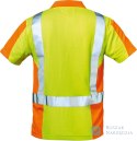 Warn koszulka polo Zwolle, rozmiar M, żółty/pomarańczowy