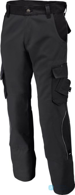 Spodnie robocze BRUNO, antracytowo-czarne, rozmiar 48