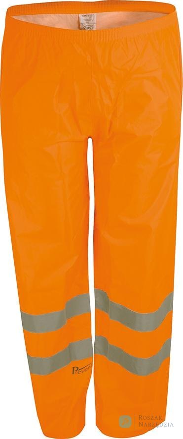 Spodnie przeciwdeszczowe RHO, rozmiar 2XL, pomarańczowe