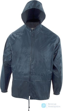 Zestaw przeciwdeszczowy (spodnie/ kurtka), rozmiar L, niebieski