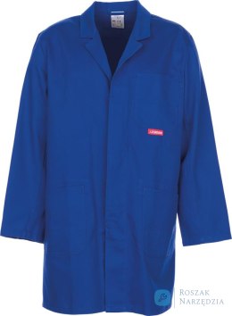 Profesjonalny płaszcz, 100% bawełna, 290g/m², rozmiar 56, błękit królewski