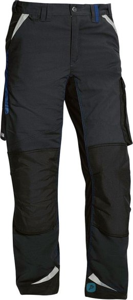 B- spodnie Flexolution roz. 48, czarne/niebieskie