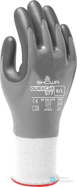 Rękawice chroniące przed przecięciem DURACoil 577 rozmiar 9 (10 par)