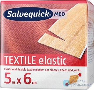 Salvequick plastry tekstylne 6cm x 5m