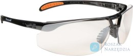 Okulary Protege, I/0 odporne na zarysowania, czarne/srebrne