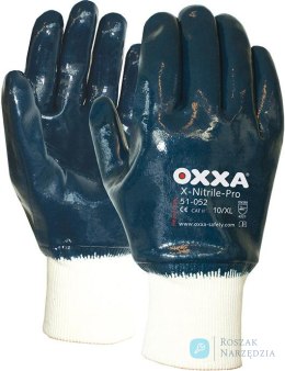 Rękawice Oxxa X-Nitrile- Pro, mankiety otwarte, rozmiar 10 (12 par)