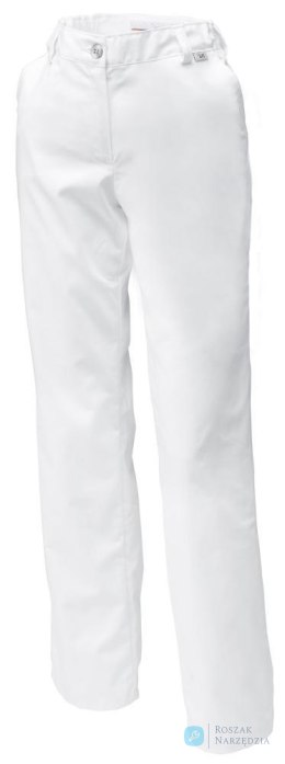 Spodnie damskie 1644 686, rozmiar 36, białe