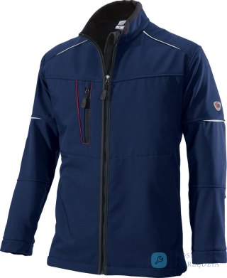 Zimowa kurtka softshell 1869 572, rozmiar 2XL, niebieska