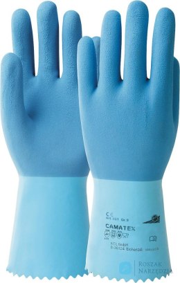 Rękawice Camatex 451, rozmiar 10, niebieskie