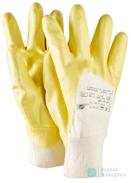 Rękawice Sahara 100, rozmiar 8, żółte