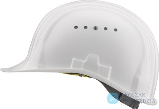 Kask ochronny Baumeister 80/4, EN 397, biały