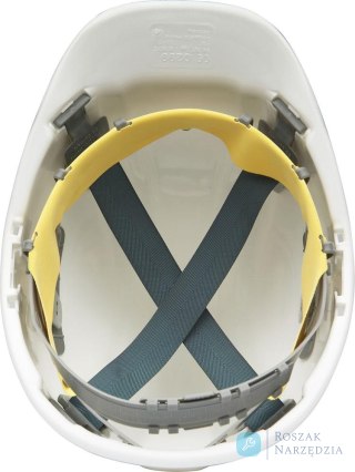 Kask ochronny Baumeister 80/4, EN 397, biały