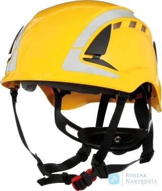 Kask ochronny X5001V-CE, wentylowany, żółty 3M