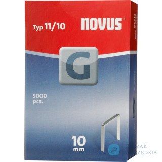 Zszywka z płaskiego drutu G typ 11/ 10 Vz 5000 szt. Novus