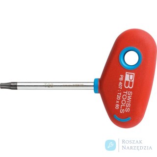 Wkrętak z rękojeścią poprzeczną  T20x60mm PB Swiss Tools