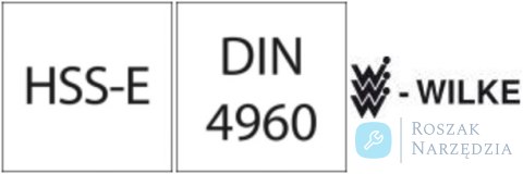 Nóż tokarski odsadzony DIN4960 H, lewy HSSE  25x25x200mm WILKE