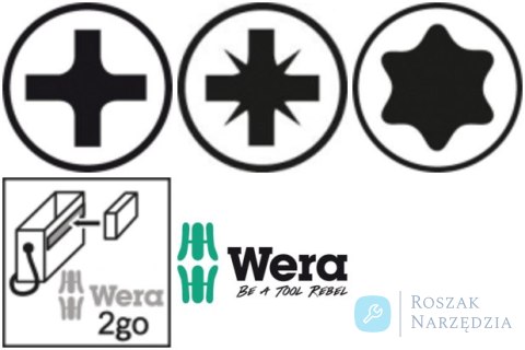Uchwyt na bity z magazynkiem KK20 Zestaw Toolfinder Wera Uchwyt na bity z magazynkiem KK20 Zestaw Toolfinder Wera