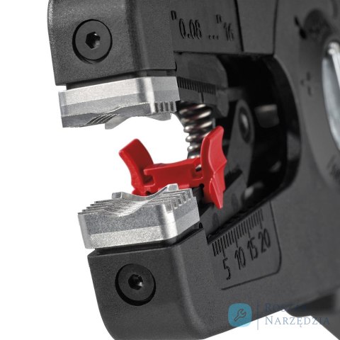 Automatyczne szczypce do ściągania izolacji, 195mm, PreciStrip, 12 52 195, KNIPEX