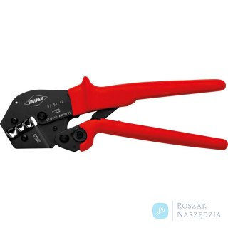 Szczypce dźwignia do zagniatania do tulejek kablowych Twin 2x6,2x10 i 2x16 mm KNIPEX