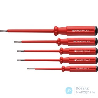 Zestaw wkrętaków  VDE  5-cz., płaskich w kartonowym pudełku Classic PB Swiss Tools