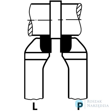 Nóż tokarski węgłębokich DIN4980 lewy 10x10x90mm P25/30 WILKE Nóż tokarski węgłębokich DIN4980 lewy 10x10x90mm P25/30 WILKE