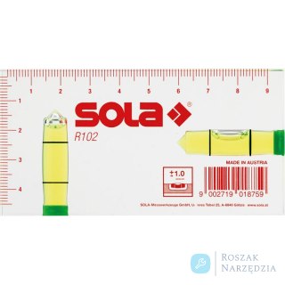 Poziomica mała R102 9,5cm Sola