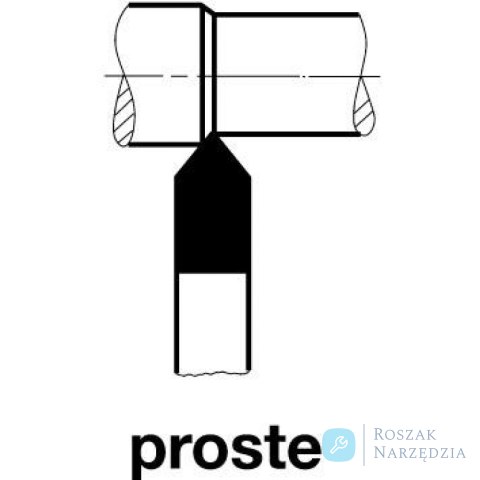 Nóż tokarski HSSE DIN4955, spiczasty 16x16x140mm WILKE Nóż tokarski HSSE DIN4955, spiczasty 16x16x140mm WILKE