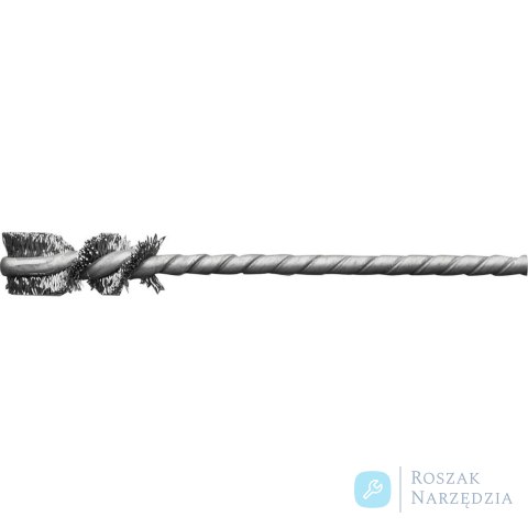 Szczotka do rur micro, drut stalowy  Ø16x25/90 mm, S3,8mm Lessmann