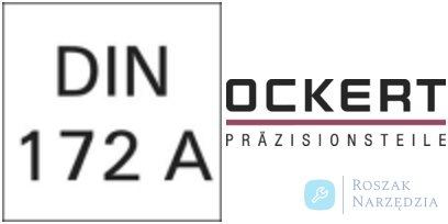 Tulejka kolnierzowa D172A 4,1x8x12 średnia, Ockert Tulejka kolnierzowa D172A 4,1x8x12 średnia, Ockert