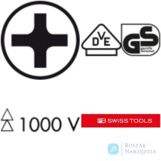 Wkrętak 5190  VDE  PH2x100mm Classic PB Swiss Tools