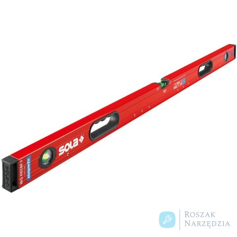 Poziomica magnetyczna LM Big REDM 3 120cm powlek.proszkowo Sola